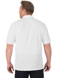 Trigema Poloshirt mit Brusttasche wei