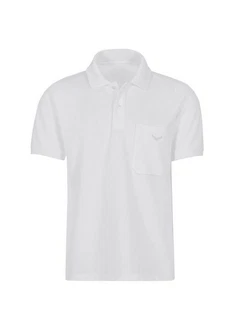 Trigema Poloshirt mit Brusttasche wei Trigema Poloshirt mit Brusttasche wei