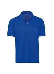 Trigema Poloshirt mit Brusttasche Hellblau/Blau/Dunkelblau