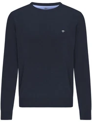 FYNCH-HATTON Strickpullover SFPK210 mit Logostickerei SFPK210