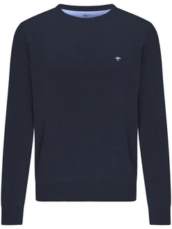 FYNCH-HATTON Strickpullover SFPK210 mit Logostickerei