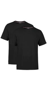 COMEOR T-Shirt Herren Basic Schwarz/Lila/Grau