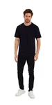 COMEOR T-Shirt Herren Basic Dunkelblau/Schwarz/Hellblau