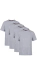 COMEOR T-Shirt Herren Basic Grau/Hellgrau