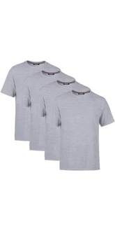 COMEOR T-Shirt Herren Basic Grau/Hellgrau