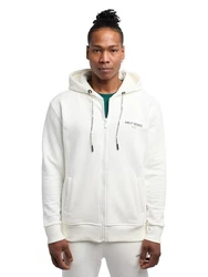 CARLO COLUCCI Hoodie De Simoi Weiß/Creme/Hellblau/Beige/Schwarz