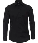 VENTI Langarmhemd Regular Fit schwarz