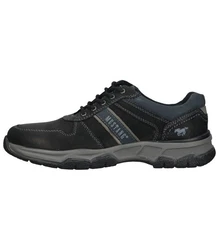 MUSTANG Halbschuhe Schnürschuh Blau/Hellblau/Dunkelblau
