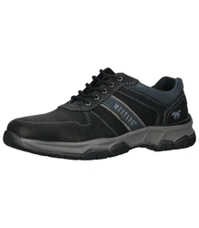 MUSTANG Halbschuhe Schnürschuh Blau/Hellblau/Dunkelblau