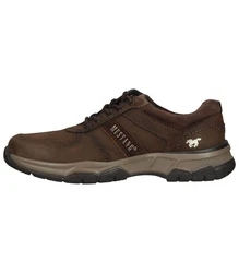 MUSTANG Halbschuhe Schnürschuh Braun/Dunkelbraun/Grau/Khaki/Beige