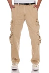 Jet Lag Cargohose Bikerhose Straight Fit 