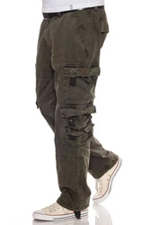 Jet Lag Cargohose Bikerhose Straight Fit 