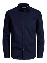 Jack & Jones Langarmhemd Cardiff Dunkelblau