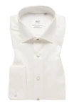 Eterna Langarmhemd MODERN FIT NON IRON Weiß/Creme/Beige