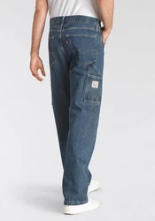 Levi's Cargojeans Style 568 STAY LOOSE CARPENTER Blau/Hellblau