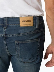 ONLY & SONS Slim-fit Jeans Hellblau/Blau/Dunkelblau