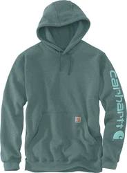 Carhartt Kapuzensweatshirt Logo Hooded Sweatshirt K288 trkis/Hellpetrol