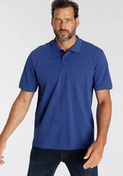Man's World Poloshirt Kurzarm, lockere Passform, unifarben unifarben