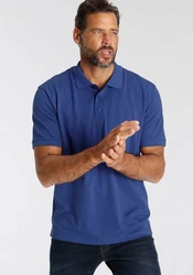 Man's World Poloshirt Kurzarm, lockere Passform, unifarben unifarben