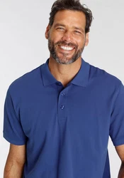 Man's World Poloshirt Kurzarm, lockere Passform, unifarben unifarben