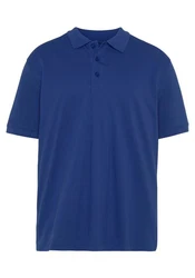 Man's World Poloshirt Kurzarm, lockere Passform, unifarben unifarben