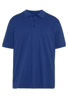 Man's World Poloshirt Kurzarm, lockere Passform, unifarben unifarben