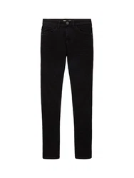 TOM TAILOR Slim-fit-Jeans Troy Schwarz/Bordeaux