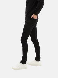 TOM TAILOR Slim-fit-Jeans Troy Schwarz/Bordeaux
