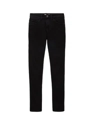 TOM TAILOR Slim-fit-Jeans Troy Schwarz/Bordeaux