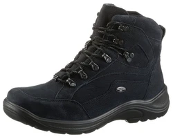 Waldlufer Schnürboots HAYO mit TEX-Membran Dunkelblau/Schwarz