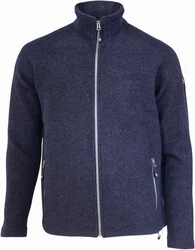 Ivanhoe of Sweden Wolljacke Danny Full Zip Dunkelblau/Blau