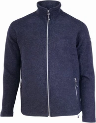 Ivanhoe of Sweden Wolljacke Danny Full Zip Dunkelblau/Blau