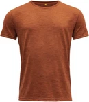 Devold T-Shirt EIKA Tee Orange/Rot/Braun