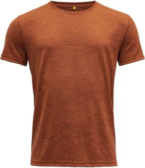 Devold T-Shirt EIKA Tee Orange/Rot/Braun