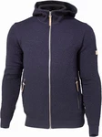 Ivanhoe of Sweden Wolljacke Morel Hood Dunkelblau/Lila