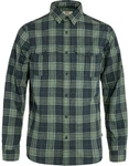 Fjällräven Langarmhemd vik Travel Shirt LS Dunkelgrün/Grün