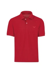 Trigema Poloshirt DELUXE Piqu braun