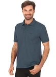 Trigema Poloshirt DELUXE Piqu blau/jeans/melange Trigema Poloshirt DELUXE Piqu blau/jeans/melange
