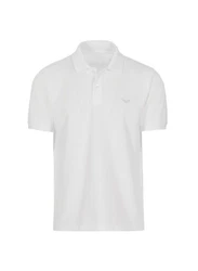 Trigema Poloshirt DELUXE Piqu Weiß