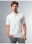 Trigema Poloshirt DELUXE Piqu Weiß