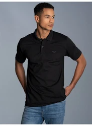 Trigema Poloshirt DELUXE Piqu schwarz