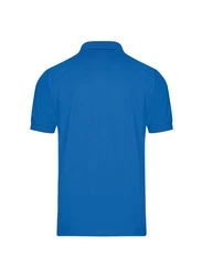 Trigema Poloshirt DELUXE Piqu Hellblau/Blau/Dunkelblau