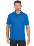 Trigema Poloshirt DELUXE Piqu Hellblau/Blau/Dunkelblau