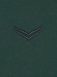 Trigema Poloshirt DELUXE Piqu Dunkelgrün/Grün