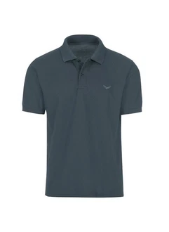 Trigema Poloshirt DELUXE Piqu grau (anthrazit) Trigema Poloshirt DELUXE Piqu grau (anthrazit)