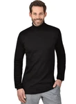 Trigema Rollkragenshirt Langarm Ski- und Sport-Rollkragenpullover Schwarz