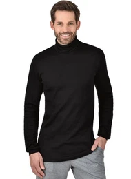Rollkragenshirt Langarm Ski- und Sport-Rollkragenpullover (1-tlg)