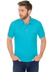 Trigema Poloshirt blau