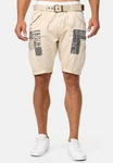 Indicode Cargoshorts Jaramillo Beige/Khaki
