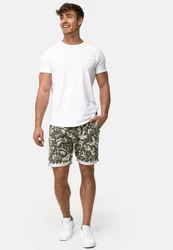 Indicode Chinoshorts Brayan Dunkelgrün/Grün